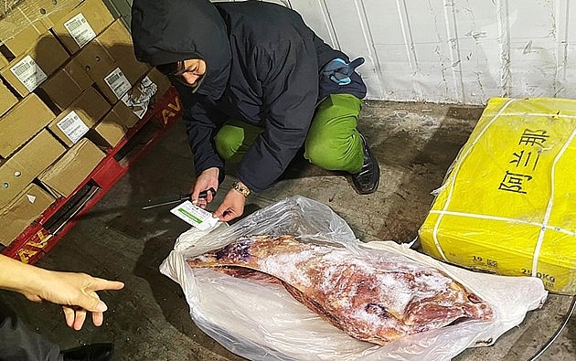 Hà Nội: Gần 90 tấn thực phẩm đông lạnh đã hết hạn 2 năm bị thu giữ